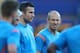 KHARKOV, UKRAINE - JUNE 08: Arjen Robben of Netherlands looks on during Netherlands Training session ahead of UEFA EURO 2012 at the Metalist Stadium on June 8, 2012 in Kharkov, Ukraine. (Photo by Julian Finney/Getty Images)