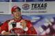 FORT WORTH, TX - JUNE 09: Justin Wilson of England, driver of the #18 Sonny's BBQ Honda Dallara, speaks to the media after winning the IZOD IndyCar Series Firestone 550 at Texas Motor Speedway on June 9, 2012 in Fort Worth, Texas. (Photo by Jonathan Ferrey/Getty Images)