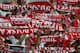 WARSAW, POLAND - JUNE 12: The Polish fans enjoy the atmosphere during the UEFA EURO 2012 group A match between Poland and Russia at The National Stadium on June 12, 2012 in Warsaw, Poland. (Photo by Alex Grimm/Getty Images)