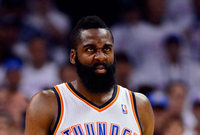 James Harden knows the Thunder's offense stunk in the first quarter.