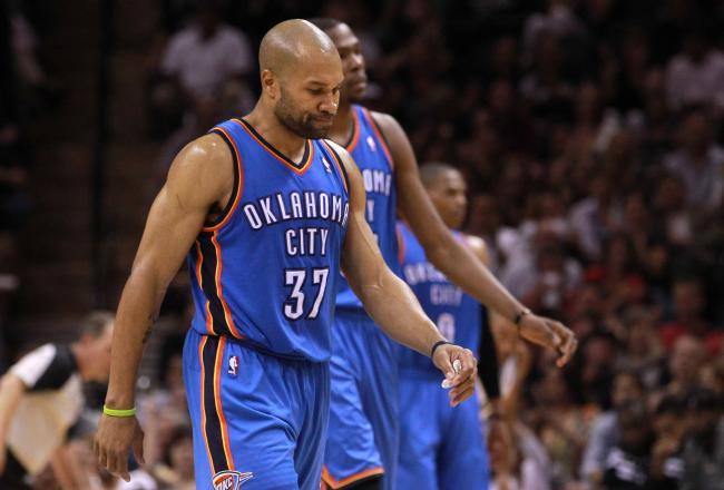 Derek Fisher has six points in the first half.