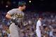 Brandon Moss in full home run trot