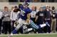 ARLINGTON, TX - DECEMBER 11: Jake Ballard #85 of the New York Giants carries the ball against Anthony Spencer #93 of the Dallas Cowboys at Cowboys Stadium on December 11, 2011 in Arlington, Texas. (Photo by Tom Pennington/Getty Images)