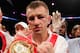 NEWARK, NJ - DECEMBER 11: Tomasz Adamek wins a split decision against Steve Cunningham after their IBF Cruiserweight Championship fight on December 11, 2008 at The Prudential Center in Newark, New Jersey. (Photo by Al Bello/Getty Images)