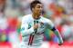 L'VIV, UKRAINE - JUNE 13: Cristiano Ronaldo of Portugal in action during the UEFA EURO 2012 group B match between Denmark and Portugal at Arena Lviv on June 13, 2012 in L'viv, Ukraine. (Photo by Laurence Griffiths/Getty Images)