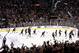LOS ANGELES, CA - JUNE 11: Players of the Los Angeles Kings leave the bench and skate toward goaltender Jonathan Quick #32 of the Los Angeles Kings to celebrate after winning Game Six of the 2012 Stanley Cup Final 6-1 to win the Stanley Cup series 4-2 at Staples Center on June 11, 2012 in Los Angeles, California. (Photo by Jeff Gross/Getty Images)