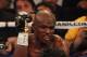 LAS VEGAS, NV - JUNE 09: (L-R) Timothy Bradley lands a left to the head of Manny Pacquiao during their WBO welterweight title fight at MGM Grand Garden Arena on June 9, 2012 in Las Vegas, Nevada. (Photo by Jeff Bottari/Getty Images)