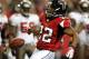 ATLANTA, GA - JANUARY 01: Jacquizz Rodgers #22 of the Atlanta Falcons scores a touchdown against the Tampa Bay Buccaneers at Georgia Dome on January 1, 2012 in Atlanta, Georgia. (Photo by Kevin C. Cox/Getty Images)