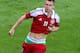 L'VIV, UKRAINE - JUNE 13: Nicklas Bendtner of Denmark celebrates scoring the second goal during the UEFA EURO 2012 group B match between Denmark and Portugal at Arena Lviv on June 13, 2012 in L'viv, Ukraine. (Photo by Alex Livesey/Getty Images)