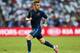 DONETSK, UKRAINE - JUNE 11: Mathieu Debuchy of France with the ball during the UEFA EURO 2012 group D match between France and England at Donbass Arena on June 11, 2012 in Donetsk, Ukraine. (Photo by Scott Heavey/Getty Images)
