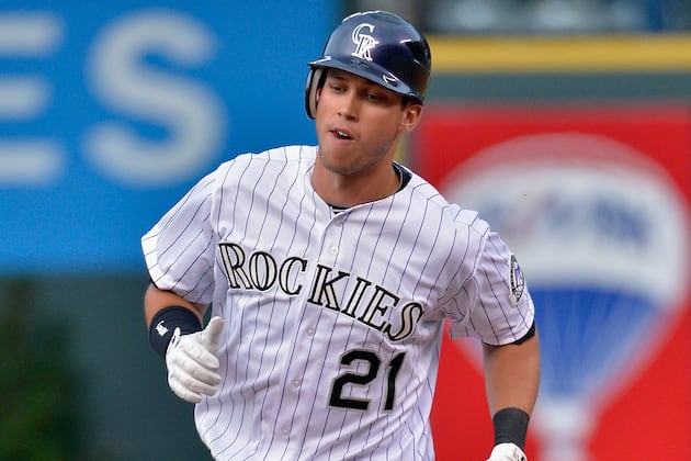 Colvin Continues to Produce at First Base