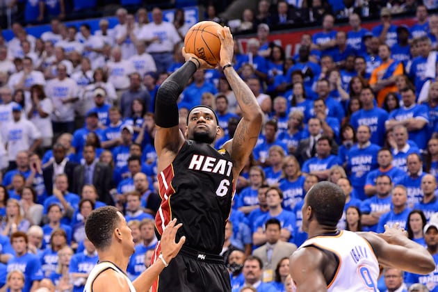Heat vs Thunder: LeBron, Heat Survive Fourth Quarter Rally, Tie Finals at 1
