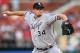 ST. LOUIS, MO - JUNE 14: Starter Gavin Floyd #34 of the Chicago White Sox pitches against the St. Louis Cardinals at Busch Stadium on June 14, 2012 in St. Louis, Missouri. (Photo by Dilip Vishwanat/Getty Images)