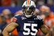 ATLANTA, GA - DECEMBER 31: Corey Lemonier #55 of the Auburn Tigers against the Virginia Cavaliers during the 2011 Chick Fil-A Bowl at Georgia Dome on December 31, 2011 in Atlanta, Georgia. (Photo by Kevin C. Cox/Getty Images)
