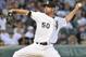 CHICAGO, IL - MAY 03: John Danks #50 of the Chicago White Sox pitches against the Cleveland Indians on May 3, 2012 at U.S. Cellular Field in Chicago, Illinois. (Photo by David Banks/Getty Images)