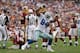 LANDOVER, MD - NOVEMBER 20: DeMarcus Ware #94 of the Dallas Cowboys celebrates after sacking Rex Grossman #8 of the Washington Redskins during the second half at FedExField on November 20, 2011 in Landover, Maryland. (Photo by Rob Carr/Getty Images)