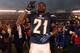 SAN DIEGO - JANUARY 06: LaDainian Tomlinson #21 of the San Diego Chargers walks off the field after his team's 17-6 victory over the Tennessee Titans during their AFC Wild Card Game on January 6, 2008 at Qualcomm Stadium in San Diego, California. (Photo by Donald Miralle/Getty Images)