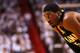 MIAMI, FL - MAY 22: Roy Hibbert #55 of the Indiana Pacers looks on during Game Five of the Eastern Conference Semifinals in the 2012 NBA Playoffs against the Miami Heat at AmericanAirlines Arena on May 22, 2012 in Miami, Florida. NOTE TO USER: User expressly acknowledges and agrees that, by downloading and/or using this Photograph, User is consenting to the terms and conditions of the Getty Images License Agreement. (Photo by Mike Ehrmann/Getty Images)