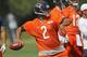 LAKE FOREST, IL - JUNE 12: Jason Campbell #2 of the Chicago Bears works out during a minicamp practice at Halas Hall on June 12, 2012 in Lake Forest, Illinois. (Photo by Jonathan Daniel/Getty Images)