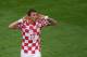 POZNAN, POLAND - JUNE 14: Mario Mandzukic of Croatia celebrates scoring their first goal during the UEFA EURO 2012 group C match between Italy and Croatia at The Municipal Stadium on June 14, 2012 in Poznan, Poland. (Photo by Christof Koepsel/Getty Images)