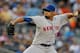NEW YORK, NY - JUNE 08: Johan Santana #57 of the New York Mets delivers a pitch in the second-inning during the game against the New York Yankees at Yankee Stadium on June 8, 2012 in the Bronx borough of New York City.Yankees defeated the Rays 7-0. (Photo by Mike Stobe/Getty Images)