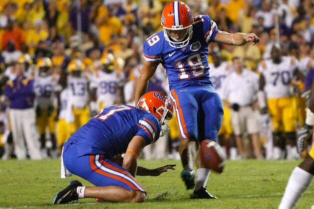 SEC Football Top 150 Players: No. 73, Caleb Sturgis, Florida K
