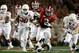 PASADENA, CA - JANUARY 07: Running back Trent Richardson #3 of the Alabama Crimson Tide runs for a 49-yard touchdown against the Texas Longhorns in the second quarter of the Citi BCS National Championship game at the Rose Bowl on January 7, 2010 in Pasadena, California. (Photo by Jeff Gross/Getty Images)