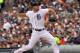 DETROIT, MI - JUNE 17: Max Scherzer #37 of the Detroit Tigers winds up for the pitch during a MLB interleague game against the Colorado Rockies at Comerica Park on June 17, 2012 in Detroit, Michigan. (Photo by Dave Reginek/Getty Images)