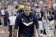 HOUSTON, TX - JANUARY 7: Quarterback Matt Schaub #8 of the Houston Texans walks with crutches on the sidelines agaisnt the Cincinnati Bengals during their 2012 AFC Wild Card Playoff game at Reliant Stadium on January 7, 2012 in Houston, Texas. Texas won 31 to 10. (Photo by Thomas B. Shea/Getty Images)