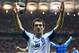 WARSAW, POLAND - JUNE 16: Giorgos Karagounis of Greece celebrates victory and progress to the quarter finals during the UEFA EURO 2012 group A match between Greece and Russia at The National Stadium on June 16, 2012 in Warsaw, Poland. (Photo by Shaun Botterill/Getty Images)