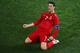 KHARKOV, UKRAINE - JUNE 17: Cristiano Ronaldo of Portugal celebrates scoring his team's second goal during the UEFA EURO 2012 group B match between Portugal and Netherlands at Metalist Stadium on June 17, 2012 in Kharkov, Ukraine. (Photo by Lars Baron/Getty Images)