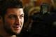 FLORHAM PARK, NJ - MAY 24: Tim Tebow #15 of the New York Jets speaks to reporters after an organized team activity at the New York Jets Atlantic Health Jets Training Center on May 24, 2012 in Florham Park, New Jersey. (Photo by Jeff Zelevansky/Getty Images)