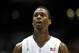 CHAPEL HILL, NC - FEBRUARY 08: Harrison Barnes #40 of the North Carolina Tar Heels against the Duke Blue Devils during their game at the Dean Smith Center on February 8, 2012 in Chapel Hill, North Carolina. (Photo by Streeter Lecka/Getty Images)