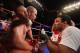 EAST RUTHERFORD, NJ - AUGUST 2: Renzo Gracie, Head Coach of the New York Pitbulls team shouts instructions to Tim Boetsch during his Light Heavyweight bout against Vladimir Matyushenko of the Tokyo Sabres at the International Fight League Semi Finals on August 2, 2007 in East Rutherford, New Jersey. The International Fight League is the worlds first team based professional mixed martial arts league. In a match, two teams compete against each other with the winning team being the one whose members win three of five one on one matches in five weight divisions. Competition goes in a round robin format amongst 12 teams with the teams with the two best records ultimately competing for the IFL Championship. (Photo by Al Bello/Getty Images)
