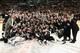LOS ANGELES, CA - JUNE 11: The Los Angeles Kings pose together with the Stanley Cup in a group photo after defeating the New Jersey Devils in Game Six of the 2012 Stanley Cup Finals at Staples Center on June 11, 2012 in Los Angeles, California. The Kings defeated the Devils 6-1 to win the series 4 games to 2. (Photo by Christian Petersen/Getty Images)
