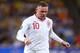 DONETSK, UKRAINE - JUNE 19: Wayne Rooney of England in action during the UEFA EURO 2012 group D match between England and Ukraine at Donbass Arena on June 19, 2012 in Donetsk, Ukraine. (Photo by Alex Livesey/Getty Images)