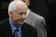 BELLEFONTE, PA - JUNE 18: Former Penn State assistant football coach Jerry Sandusky leaves the Centre County Courthouse following his child sexual-abuse trial on June 18, 2012 in Bellefonte, Pennsylvania. Today the defense began their argument in the sexual abuse trial of former Penn State assistant football coach Jerry Sandusky who is charged with 52 criminal counts of alleged sexual abuse of children. (Photo by Mark Wilson/Getty Images)
