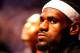 MIAMI, FL - JUNE 19: LeBron James #6 of the Miami Heat looks on during pregame against the Oklahoma City Thunder in Game Four of the 2012 NBA Finals on June 19, 2012 at American Airlines Arena in Miami, Florida. NOTE TO USER: User expressly acknowledges and agrees that, by downloading and or using this photograph, User is consenting to the terms and conditions of the Getty Images License Agreement. (Photo by Mike Ehrmann/Getty Images)