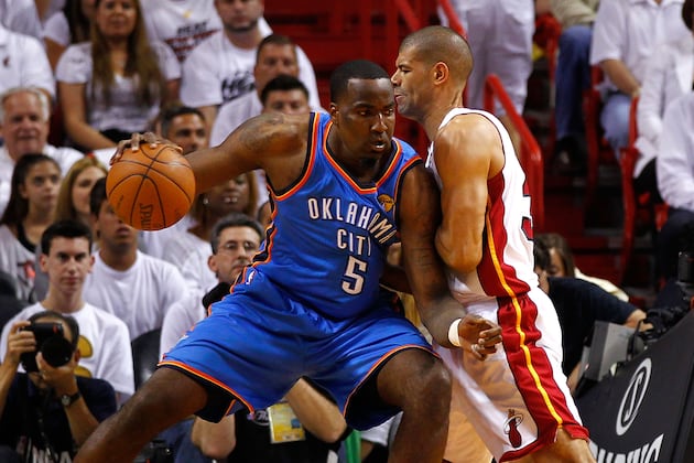 Report: Kendrick Perkins Played Through Torn Groin Muscle in Playoffs