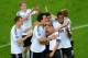 GDANSK, POLAND - JUNE 22: Philipp Lahm of Germany celebrates scoring their first goal with team mates during the UEFA EURO 2012 quarter final match between Germany and Greece at The Municipal Stadium on June 22, 2012 in Gdansk, Poland. (Photo by Shaun Botterill/Getty Images)