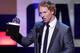 Brian Campbell accepts the Lady Byng Memorial Award at the 2012 NHL Awards.