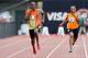 All eyes will be on Tyson Gay in the men's 100-meter dash on Sunday.