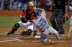 Lawrie scored five runs on four hits in the three-game series against the Marlins