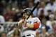 PHOENIX, AZ - JULY 12: American League All-Star Kevin Youkilis #20 of the Boston Red Sox hits a single in the seventh inning of the 82nd MLB All-Star Game at Chase Field on July 12, 2011 in Phoenix, Arizona. (Photo by Christian Petersen/Getty Images)