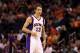 PHOENIX, AZ - APRIL 25: Steve Nash #13 of the Phoenix Suns during the NBA game against the San Antonio Spurs at US Airways Center on April 25, 2012 in Phoenix, Arizona. The Spurs defeated the Suns 110-106. NOTE TO USER: User expressly acknowledges and agrees that, by downloading and or using this photograph, User is consenting to the terms and conditions of the Getty Images License Agreement. (Photo by Christian Petersen/Getty Images)