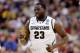 COLUMBUS, OH - MARCH 18: Draymond Green #23 of the Michigan State Spartans celebrates after a basket against the St. Louis Billikens in the first half during the third round of the 2012 NCAA Men's basketball tournament at Nationwide Arena on March 18, 2012 in Columbus, Ohio. (Photo by Rob Carr/Getty Images)