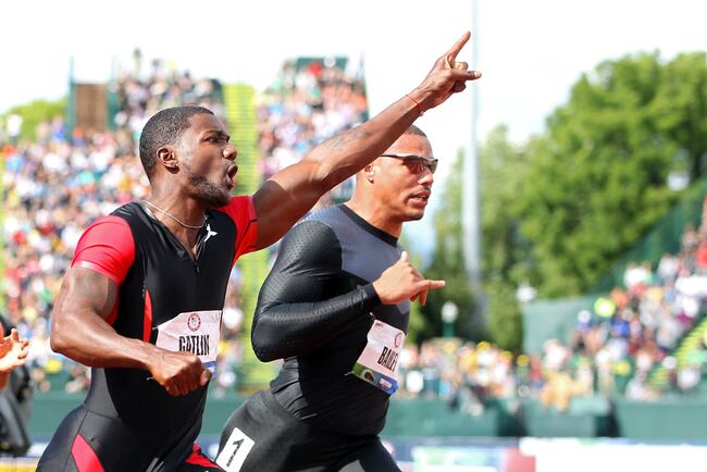 U.S. Olympic Track and Field Trials:.