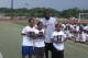 Saints safety with some campers at the Malcolm Jenkins Foundation Football Camp (photo courtesy of the Star-Ledger).