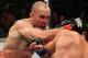 BELO HORIZONTE, BRAZIL - JUNE 23: (L-R) Wanderlei Silva punches Rich Franklin during their UFC 147 catchweight bout at Estadio Jornalista Felipe Drummond on June 23, 2012 in Belo Horizonte, Brazil. (Photo by Josh Hedges/Zuffa LLC/Zuffa LLC via Getty Images)