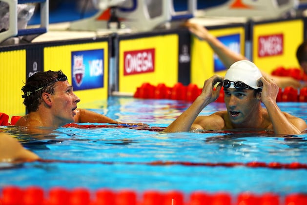 Ryan Lochte Tops Michael Phelps in 400 IM Final at US Qualifiers